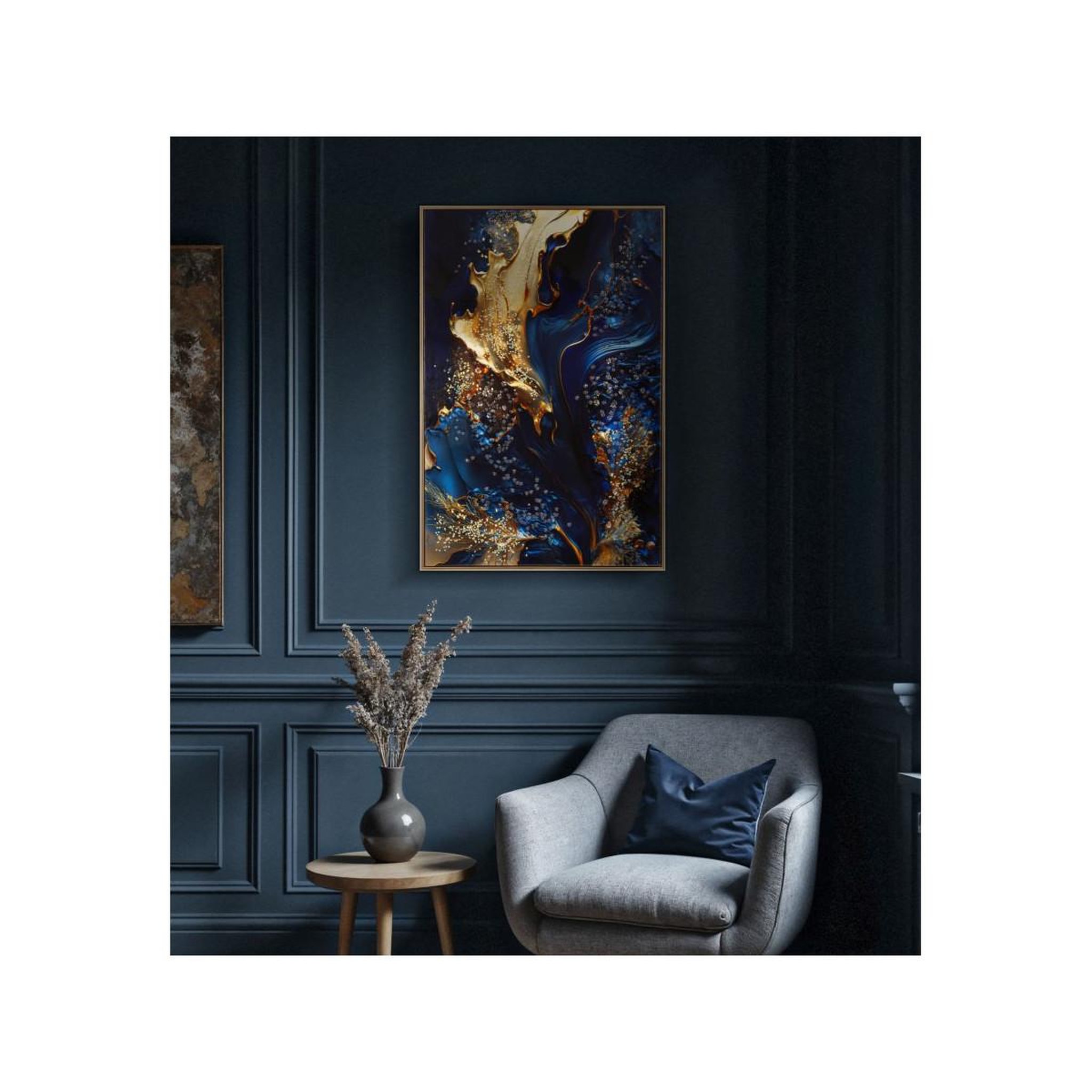 Voir la diapositive 6 : Paris Prix Tableau imprimé  andromeda i  60x90cm multicolore