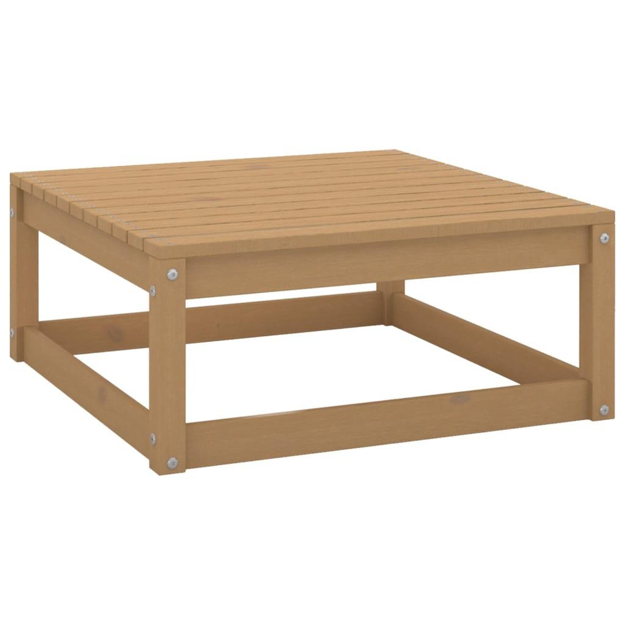 Voir la diapositive 5 : VIDAXL Salon de jardin 14 pcs avec coussins Marron miel Bois de pin