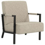 Voir la diapositive 1 : VIDAXL Fauteuil Gris clair Similicuir