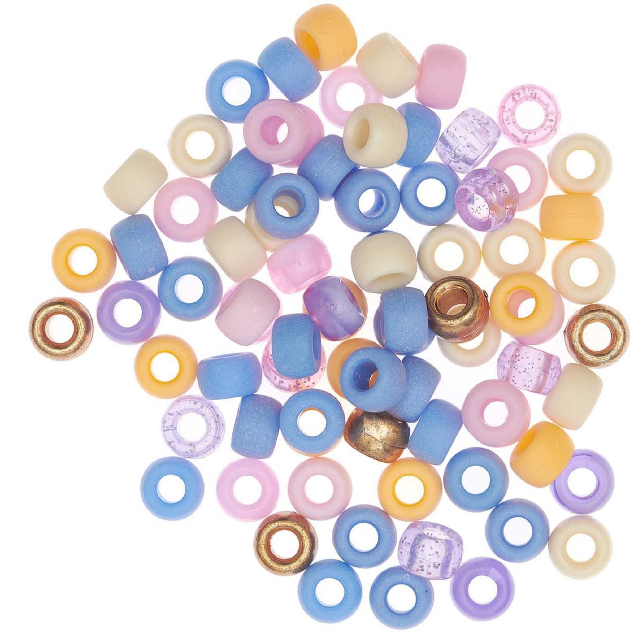 Voir la diapositive 2 : RICO DESIGN Itoshii pack de 80 perles Ponii pastel mix