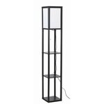 Paris Prix Lampadaire 3 Niveaux Design  Forsyth  160cm Noir