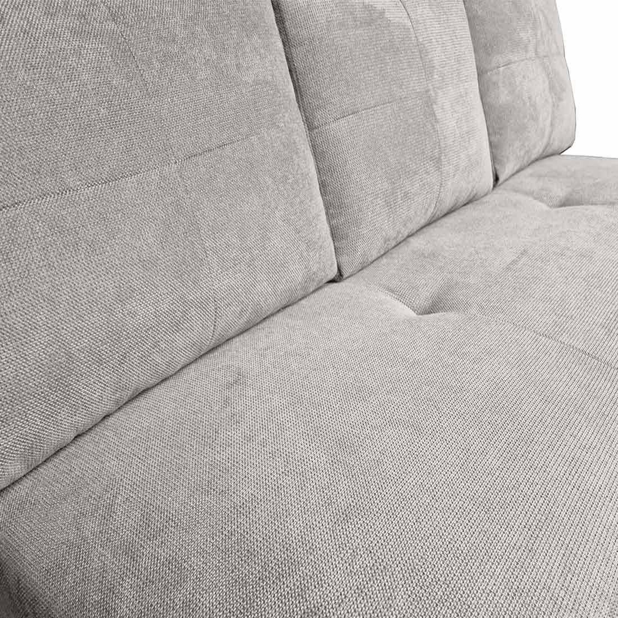 Voir la diapositive 5 : BEST MOBILIER Lucina - canapé droit 3 places - convertible avec coffre - en velours