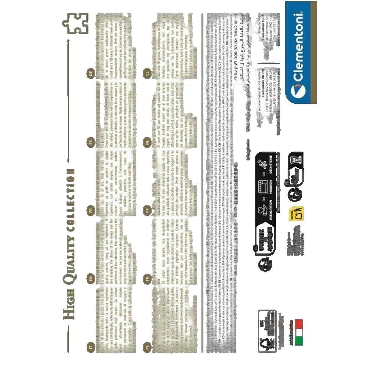 CLEMENTONI Puzzle classique Clementoni More is more - Fashion & Design 1000 pièces