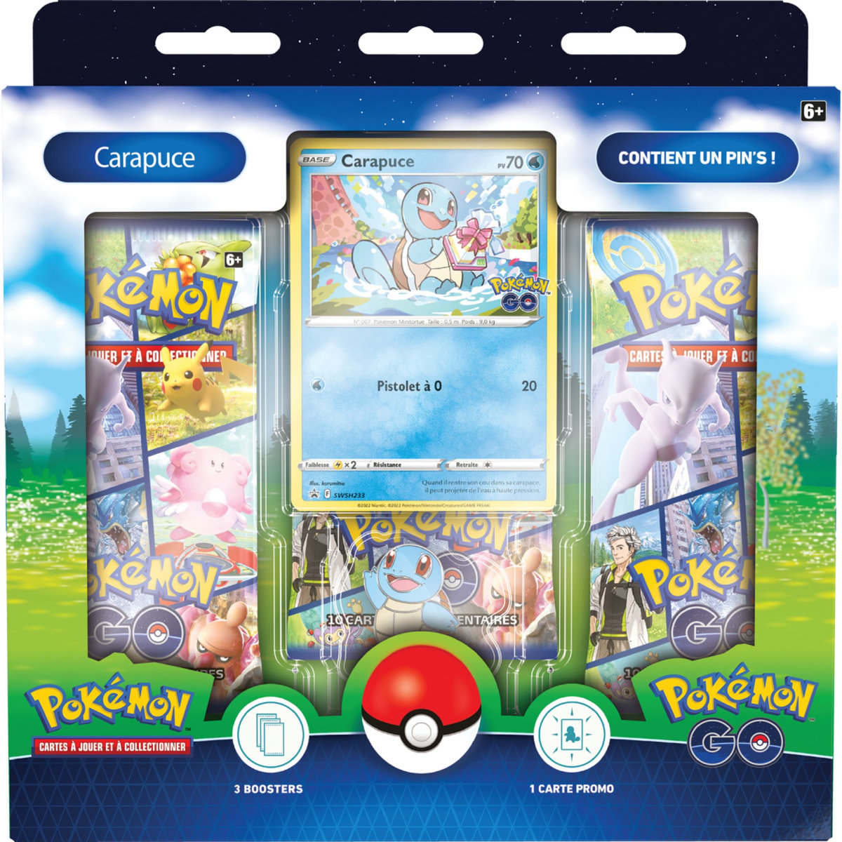 POKEMON Coffret Cartes Pokémon Starter Pokémon GO