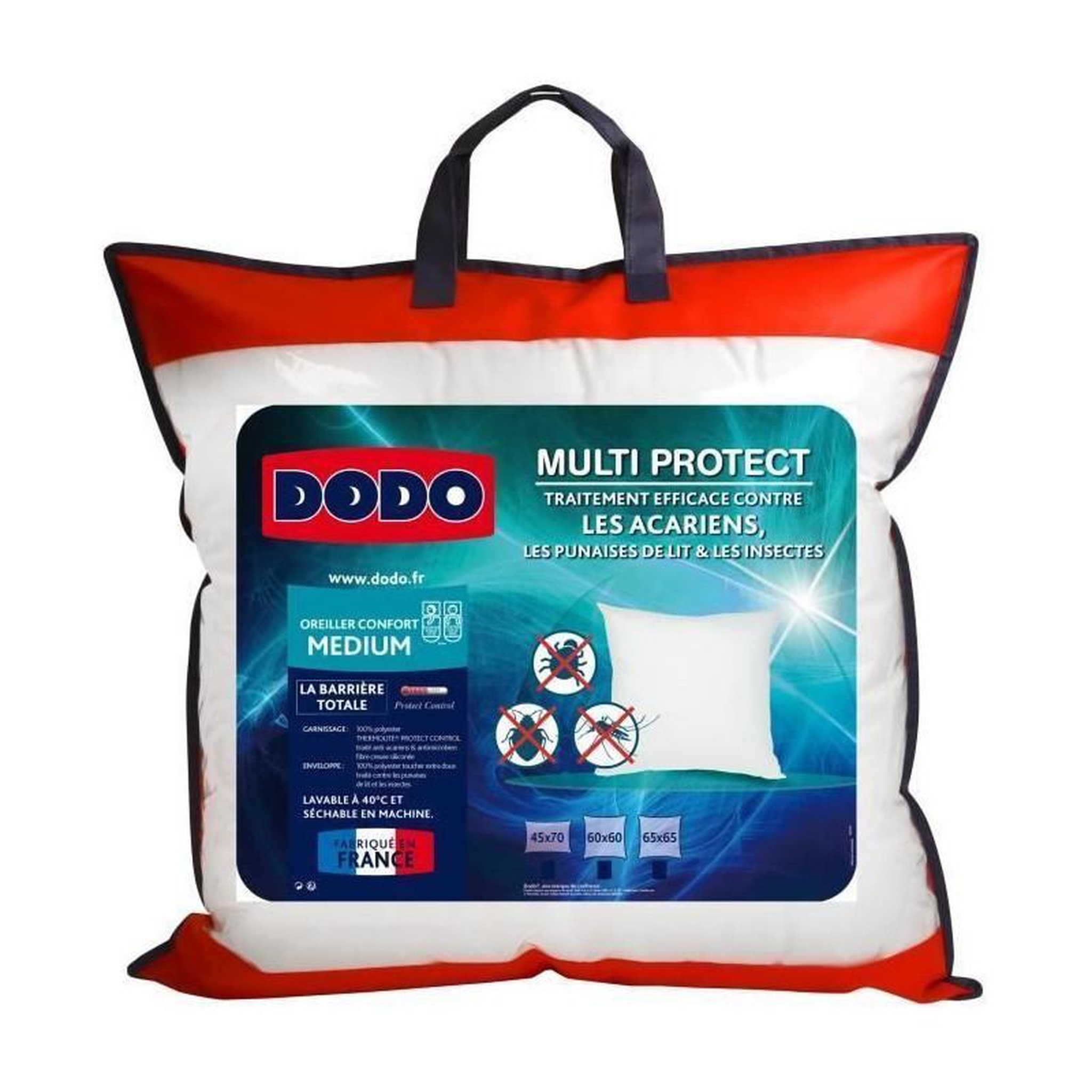 DODO DODO Oreiller MULTIPROTECT - 65 x 65 cm