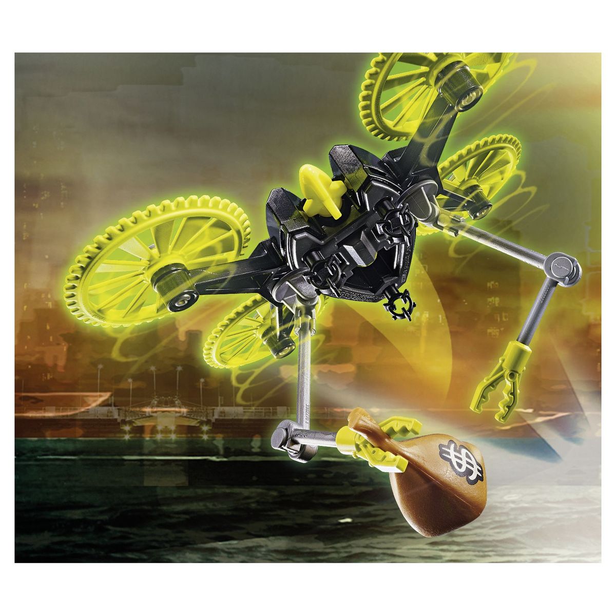 PLAYMOBIL 70780 - City Action Jet de police et drone 