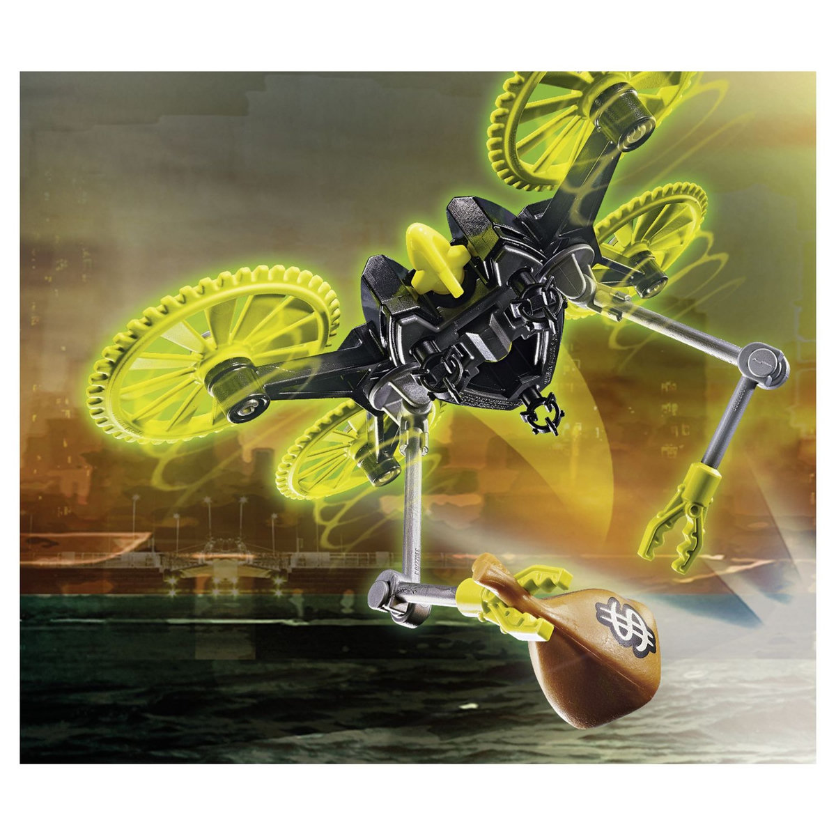 PLAYMOBIL 70780 - City Action Jet de police et drone 