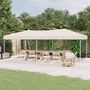 Voir la diapositive 1 : VIDAXL Tente de reception pliable Creme 3x6 m