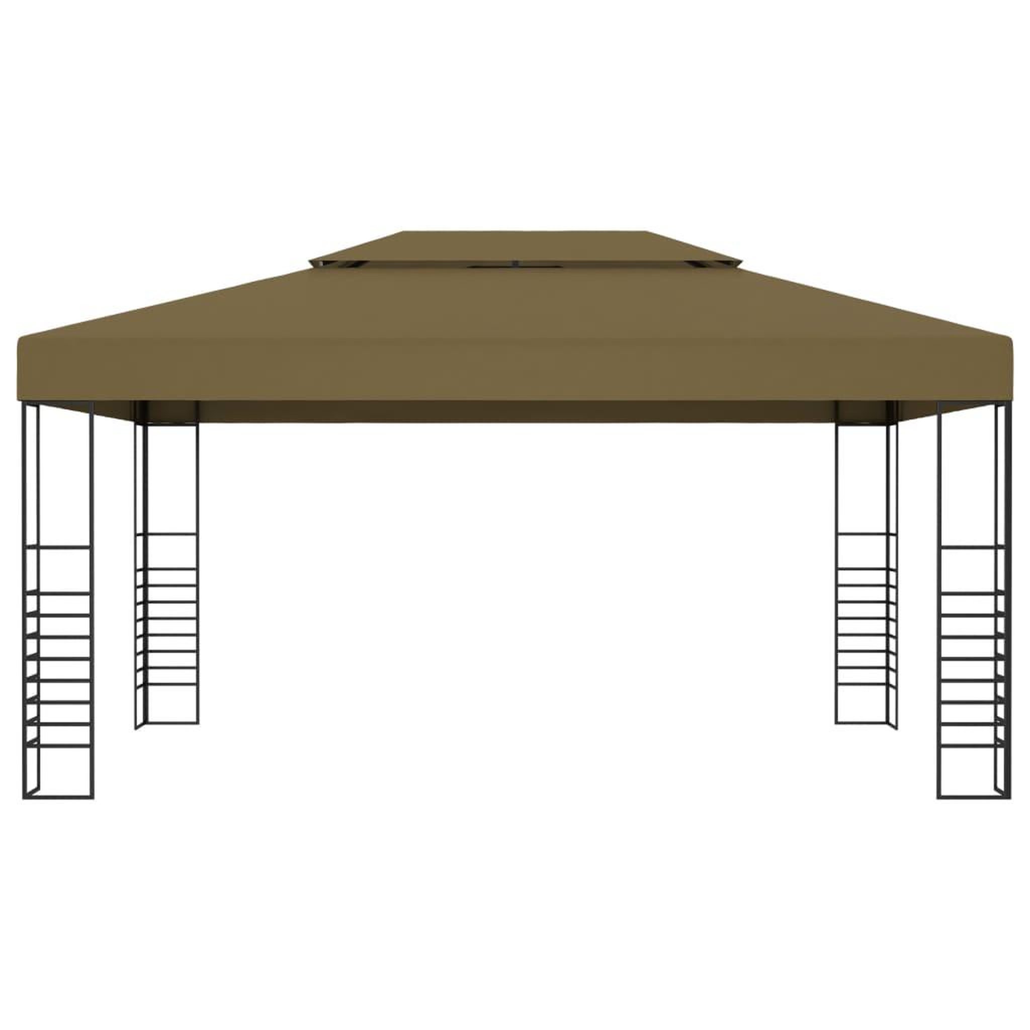 Voir la diapositive 2 : VIDAXL Chapiteau 3x4 m Taupe 180 g/m²