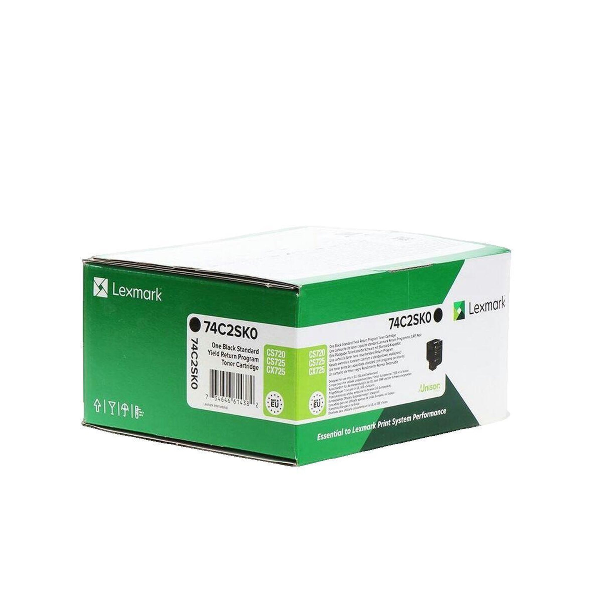 Lexmark Toner Lexmark 74C2SK0 - Noir - capacité : 7 000 pages
