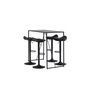 Voir la diapositive 6 : Paris Prix Ensemble Table de Bar & 4 Tabourets  Brea & Adesto  120cm Noir