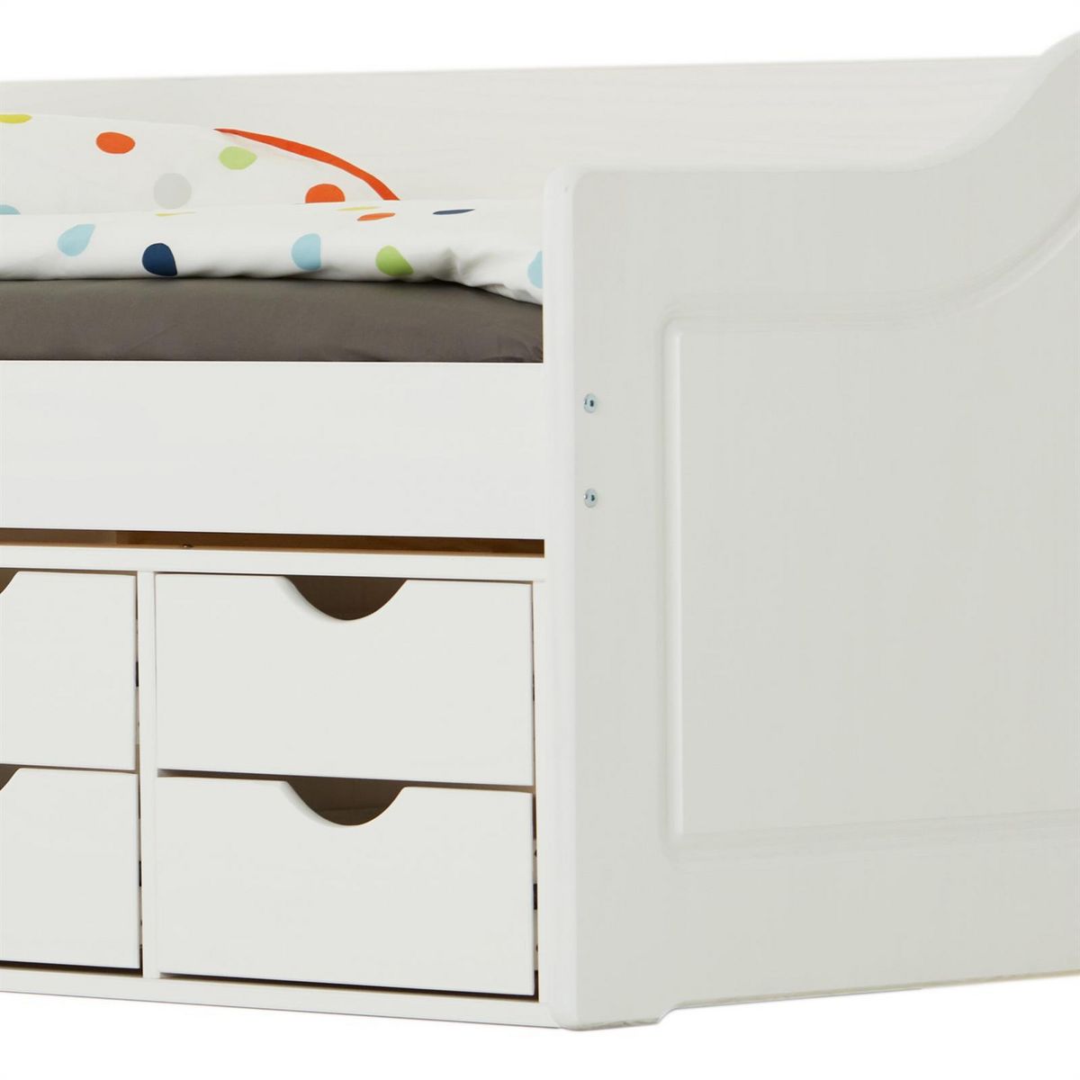 IDIMEX Lit fonctionnel SENTA en pin massif, 90 x 200 cm