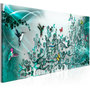 Voir la diapositive 1 : Paris Prix Tableau  Hummingbirds Dance Turquoise Narrow