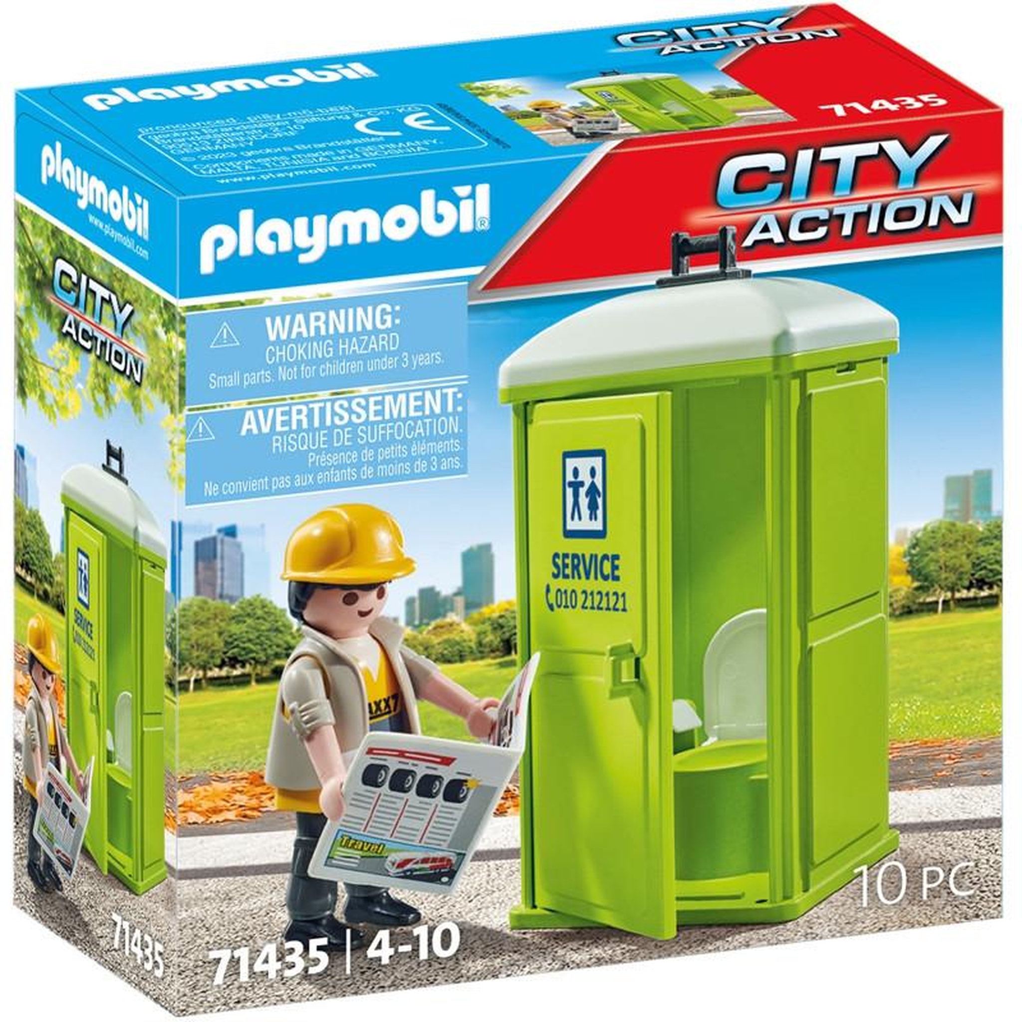 Voir la diapositive 1 : PLAYMOBIL TOILETTES MOBILES PLAYMOBIL PLL71435