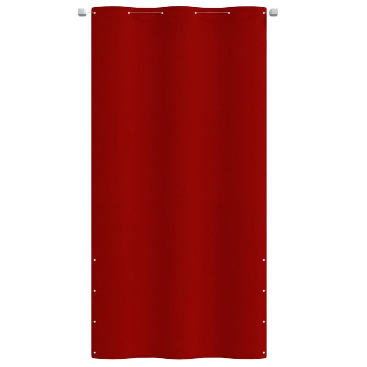 VIDAXL Ecran de balcon Rouge 120x240 cm Tissu Oxford