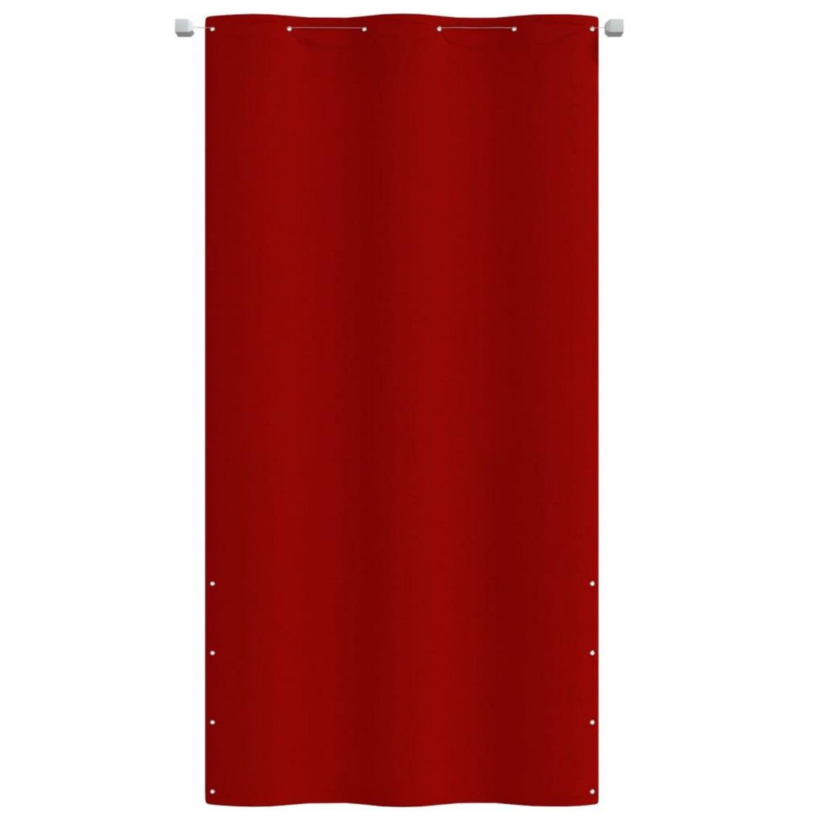 VIDAXL Ecran de balcon Rouge 120x240 cm Tissu Oxford