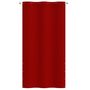 Voir la diapositive 2 : VIDAXL Ecran de balcon Rouge 120x240 cm Tissu Oxford