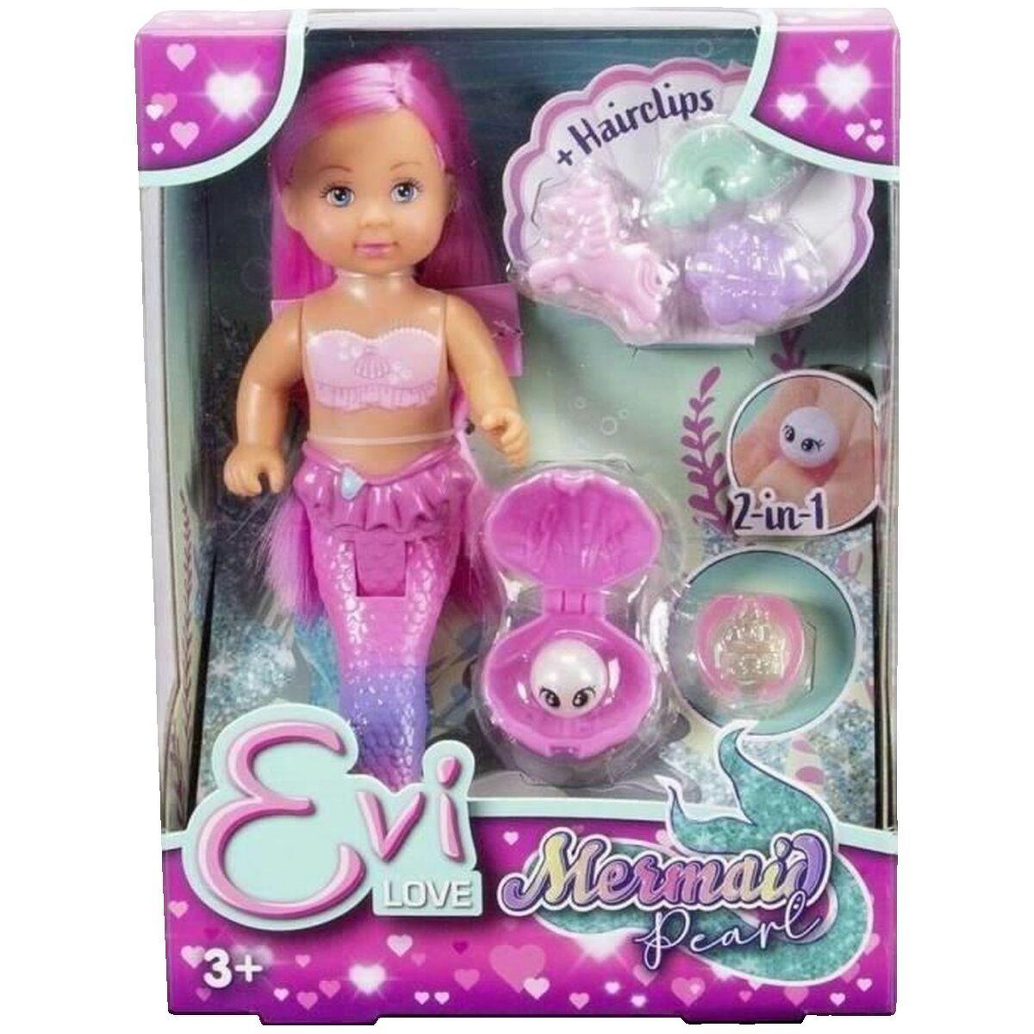 SILVERTORN SIMBA - Evi Love - Sirene et sa Perle -Poupée mannequin