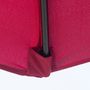 Voir la diapositive 4 : OUTSUNNY Parasol en métal rond polyester 180g/m² manivelle inclinable Ø 3 x 2,45 m bordeaux