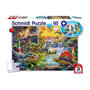 Voir la diapositive 1 : Schmidt Spiele Puzzle 60 pièces Dinosaures – Schmidt Spiele – Avec add-on figurines – Enfant – Thème Animaux – Haute qualité