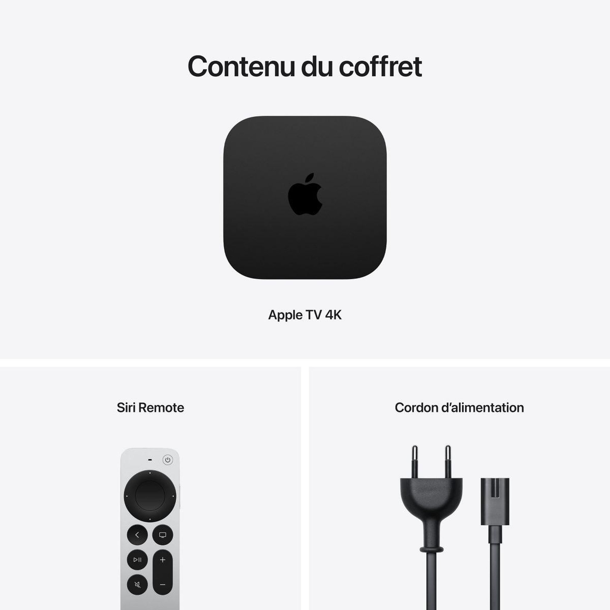 Voir la diapositive 5 : APPLE Passerelle multimédia tv 4k 128go wifi + ethernet 2022