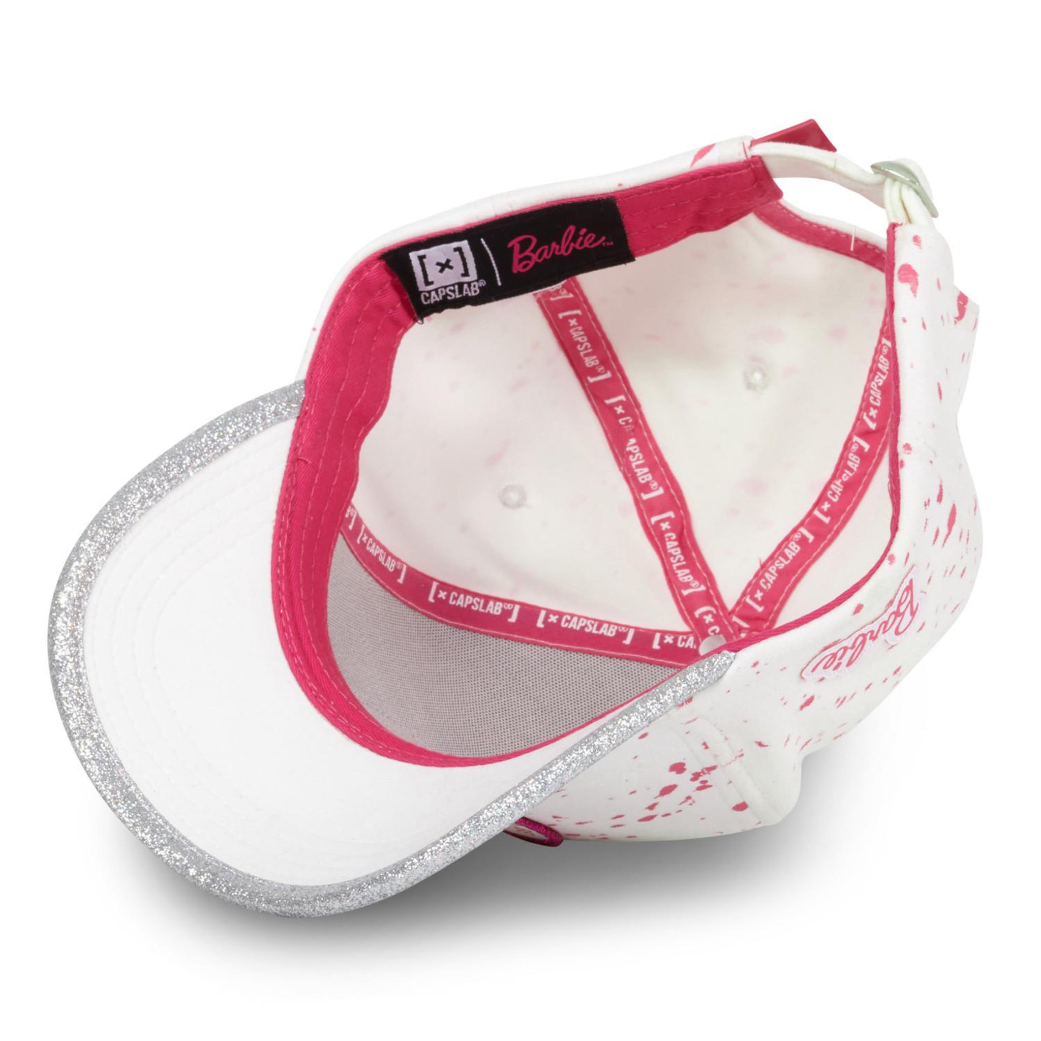 Voir la diapositive 5 : CAPSLAB Casquette femme baseball fermeture strapback barbie