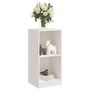 Voir la diapositive 4 : VIDAXL Armoire d'appoint blanc 35,5x33,5x76 cm bois de pin massif