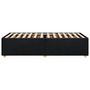 Voir la diapositive 5 : VIDAXL Cadre de lit sans matelas noir 90x190 cm tissu