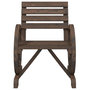 Voir la diapositive 4 : VIDAXL Chaises de jardin Bois de sapin massif