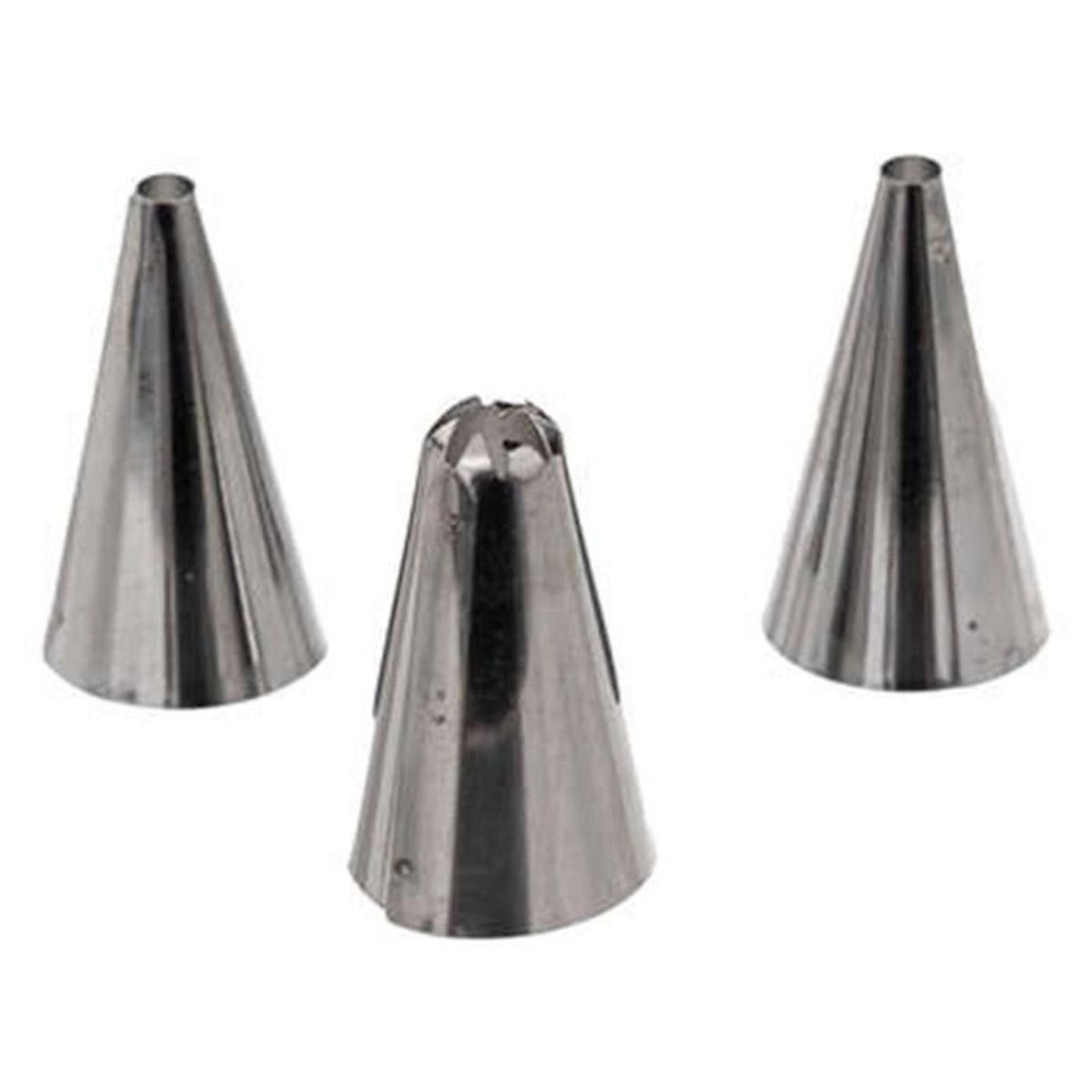 FIVE Lot de 3 Poches à Douilles  Réutilisables  35cm Blanc