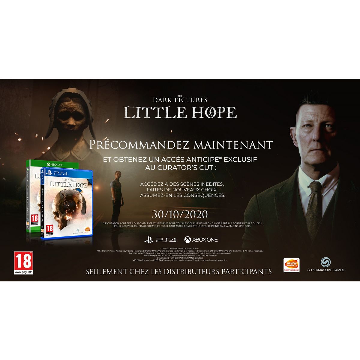 The Dark Pictures Anthology : Man of Medan et Little Hope PS4