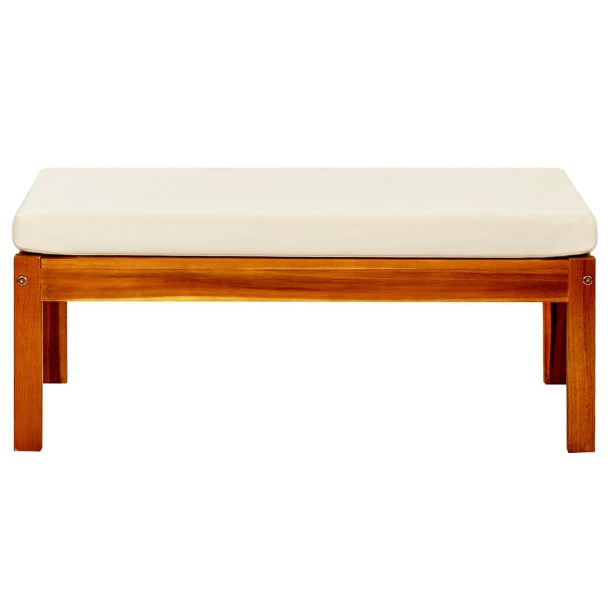 Voir la diapositive 3 : VIDAXL Repose-pieds de jardin lot de 2 Bois d'acacia massif