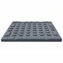 Voir la diapositive 5 : VIDAXL Carreaux de protection antichoc 12pcs Caoutchouc 50x50x3cm Gris