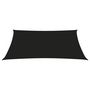 Voir la diapositive 2 : VIDAXL Voile de parasol Tissu Oxford trapeze 2/4x3 m Noir