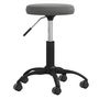 Voir la diapositive 2 : VIDAXL Chaise pivotante de bureau Gris fonce Velours