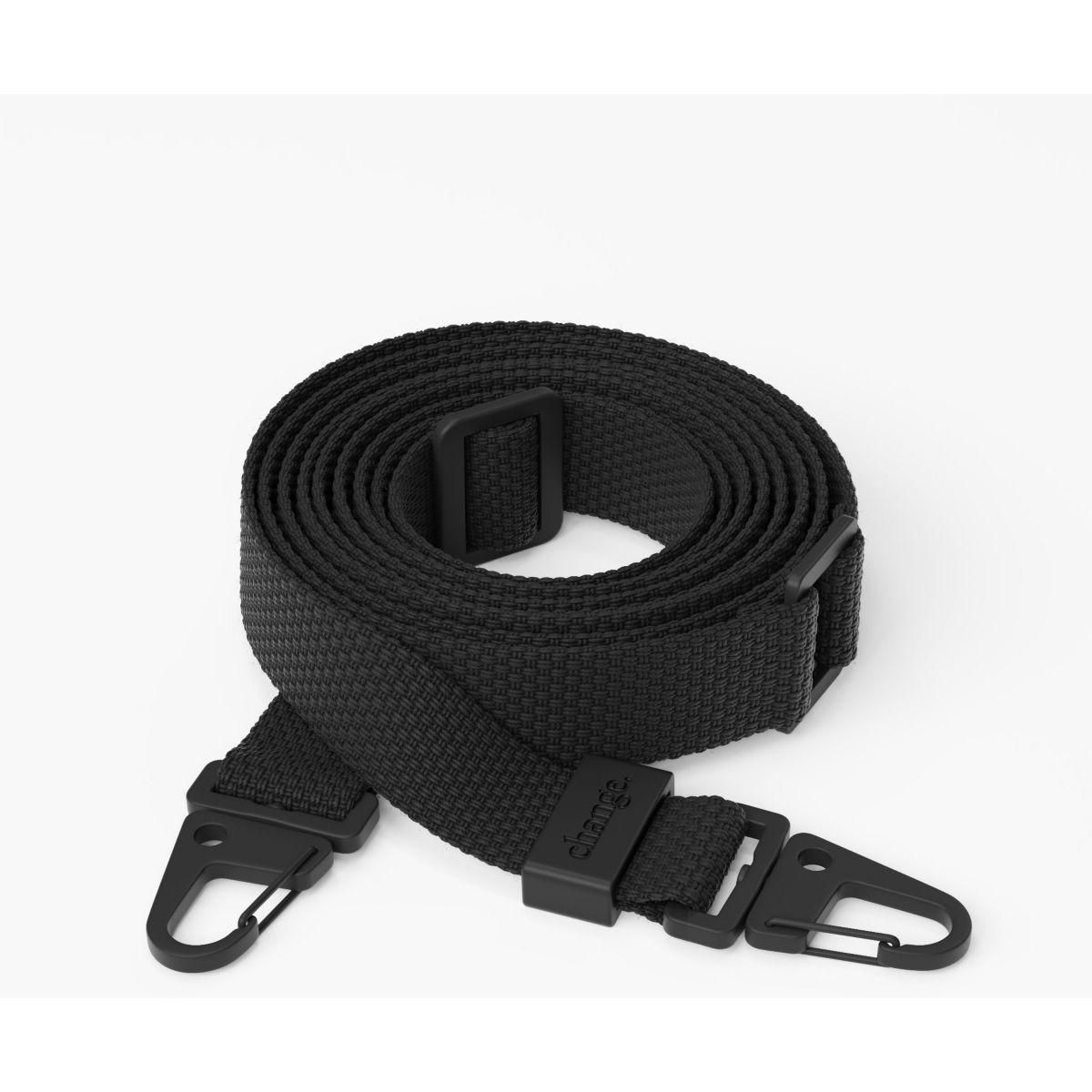 WOODCESSORIES Etui avec cordon iPhone 14 Plus Tour de cou noir