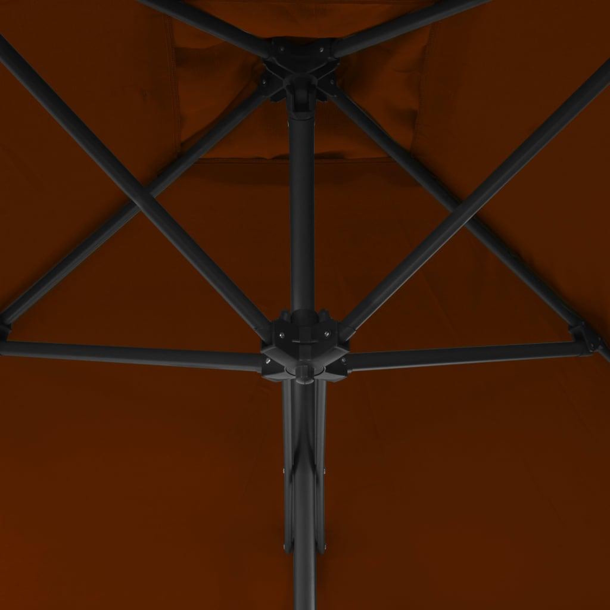 Voir la diapositive 5 : VIDAXL Parasol de jardin avec mat en acier terre cuite 300x230 cm