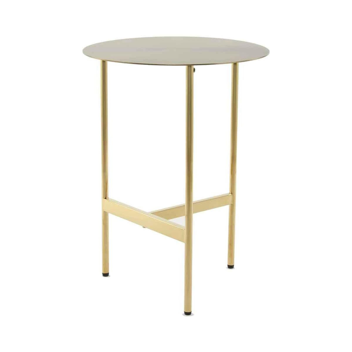 Paris Prix Table d'Appoint Ronde Design  Pema  54cm Or