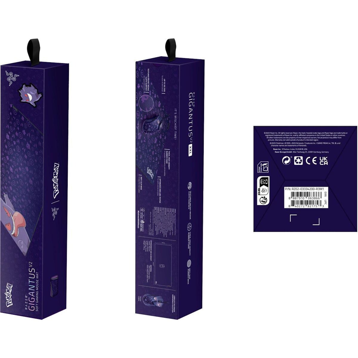 Razer Tapis de souris GIGANTUS V2 XXL POKEMON GENGAR ED