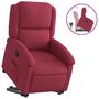 Voir la diapositive 2 : VIDAXL Fauteuil inclinable Rouge bordeaux Velours