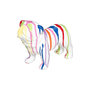 Voir la diapositive 1 : ATMOSPHERA Statuette Déco  Chien Peint  25cm Blanc