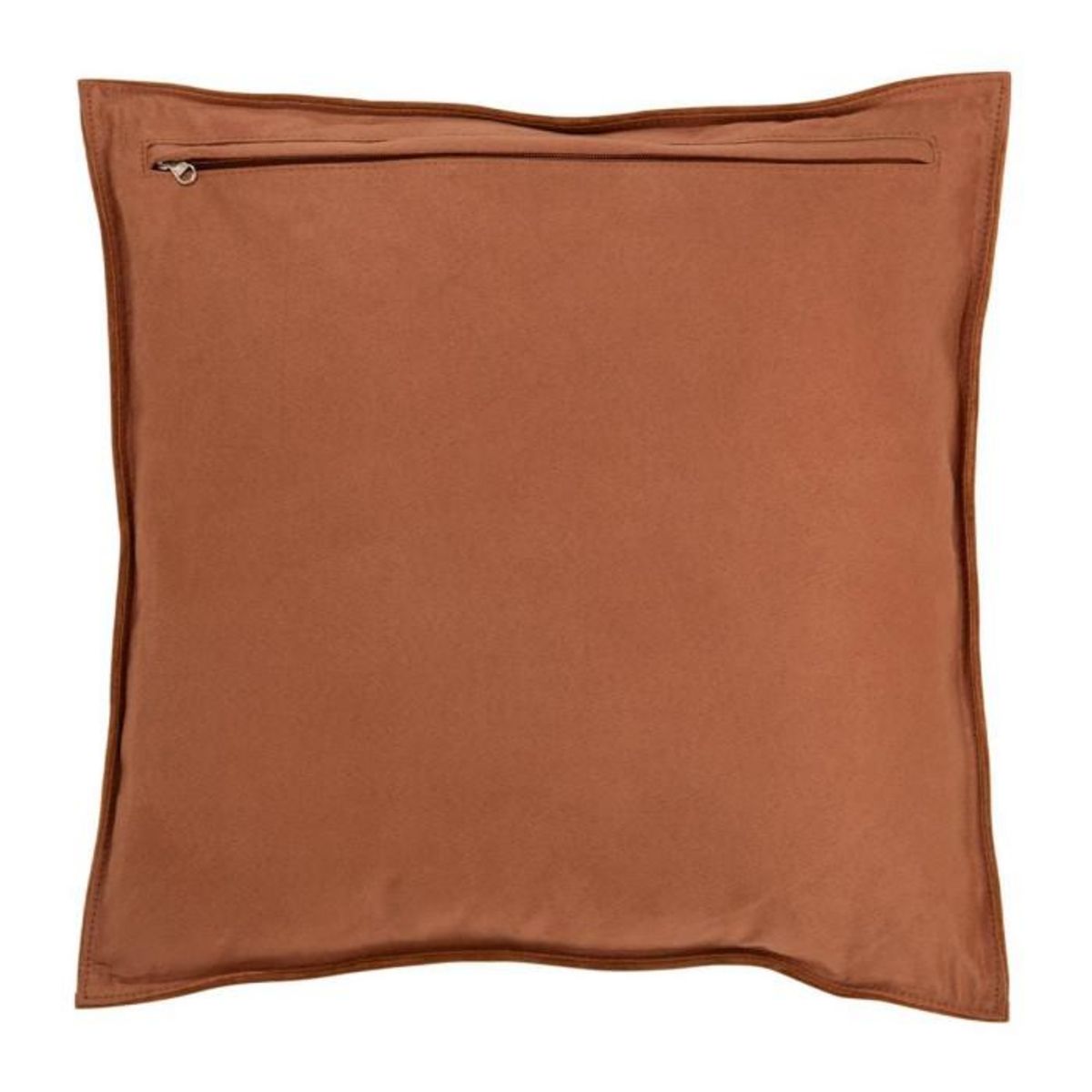 Paris Prix Coussin Carré Déco  Tortu  45x45cm Cognac