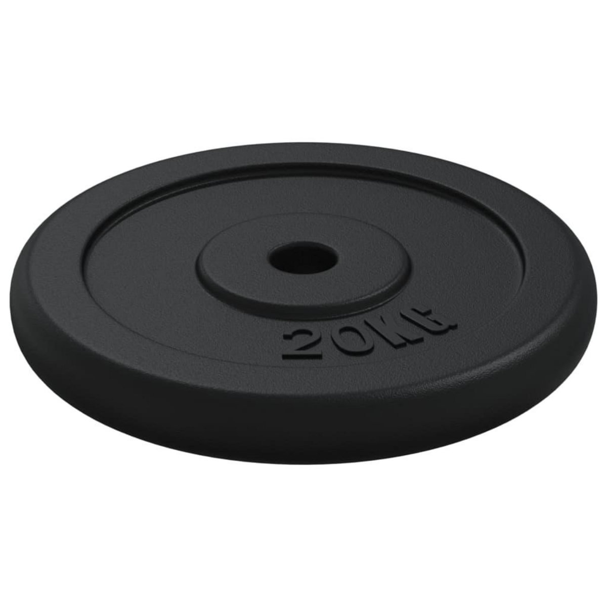 VIDAXL Plaque de poids 40 kg Fonte