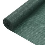 VIDAXL Filet brise-vue Vert 1x50 m PEHD 75 g/m^2