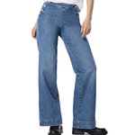 Only Jean Loose Bleu Moyen Femme Bleu Only Mollie. Coloris disponibles : Bleu