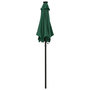 Voir la diapositive 3 : VIDAXL Parasol de jardin avec lumieres LED vert 200x211 cm aluminium