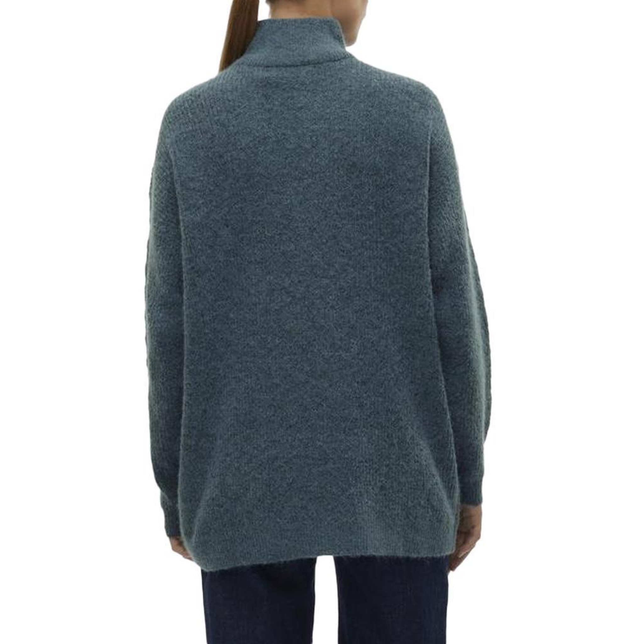 Voir la diapositive 2 : Vero Moda Pull 1/4 Zip  Femme Vero Moda Mili
