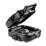 Kemper Réchaud gaz 2 feux 4600W pliable Camping KEMPER