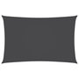 Voir la diapositive 2 : VIDAXL Voile de parasol tissu oxford rectangulaire 4x7 m anthracite
