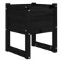 Voir la diapositive 4 : VIDAXL Jardinieres 2 pcs Noir 40x40x52,5 cm Bois massif de pin